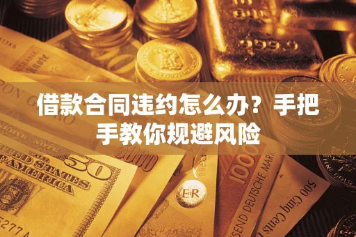 济南借款合同违约怎么办？手把手教你规避风险