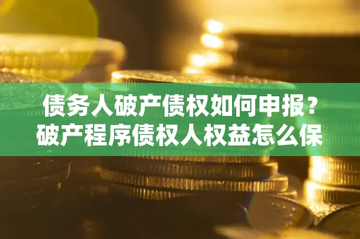 济南债务人破产债权如何申报？破产程序债权人权益怎么保障？