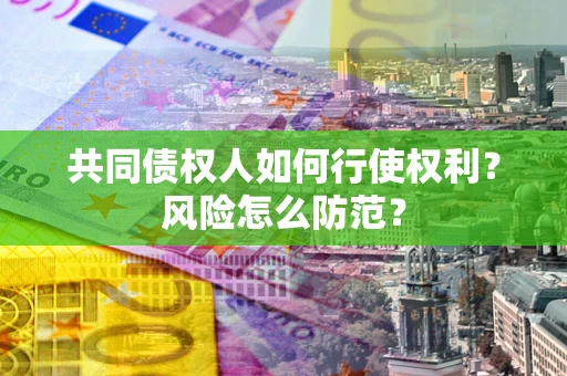 济南共同债权人如何行使权利？风险怎么防范？