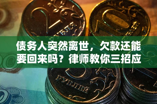 济南债务人突然离世，欠款还能要回来吗？律师教你三招应对