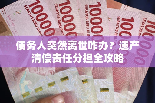 济南债务人突然离世咋办？遗产清偿责任分担全攻略