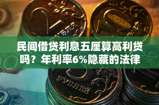 济南民间借贷利息五厘算高利贷吗？年利率6%隐藏的法律风险全解析